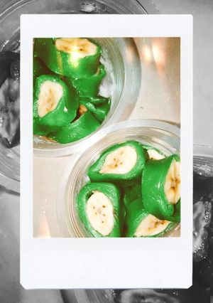 Foto resep Es Pisang Ijo