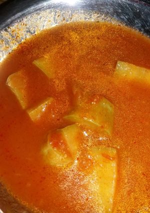 صورة لوصفة عمل طبخة الكوسة