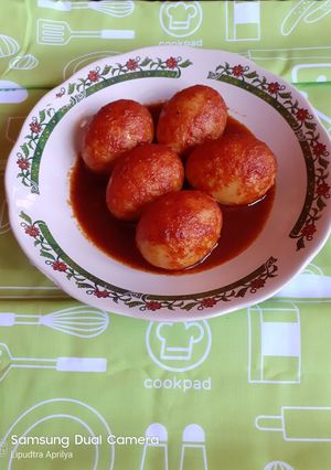Foto resep Telur bumbu bali