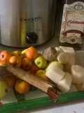 Ponche de frutas (Olla de cocción lenta-SlowCooker-CrockPot)