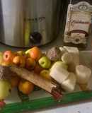 Ponche de frutas (Olla de cocción lenta-SlowCooker-CrockPot)
