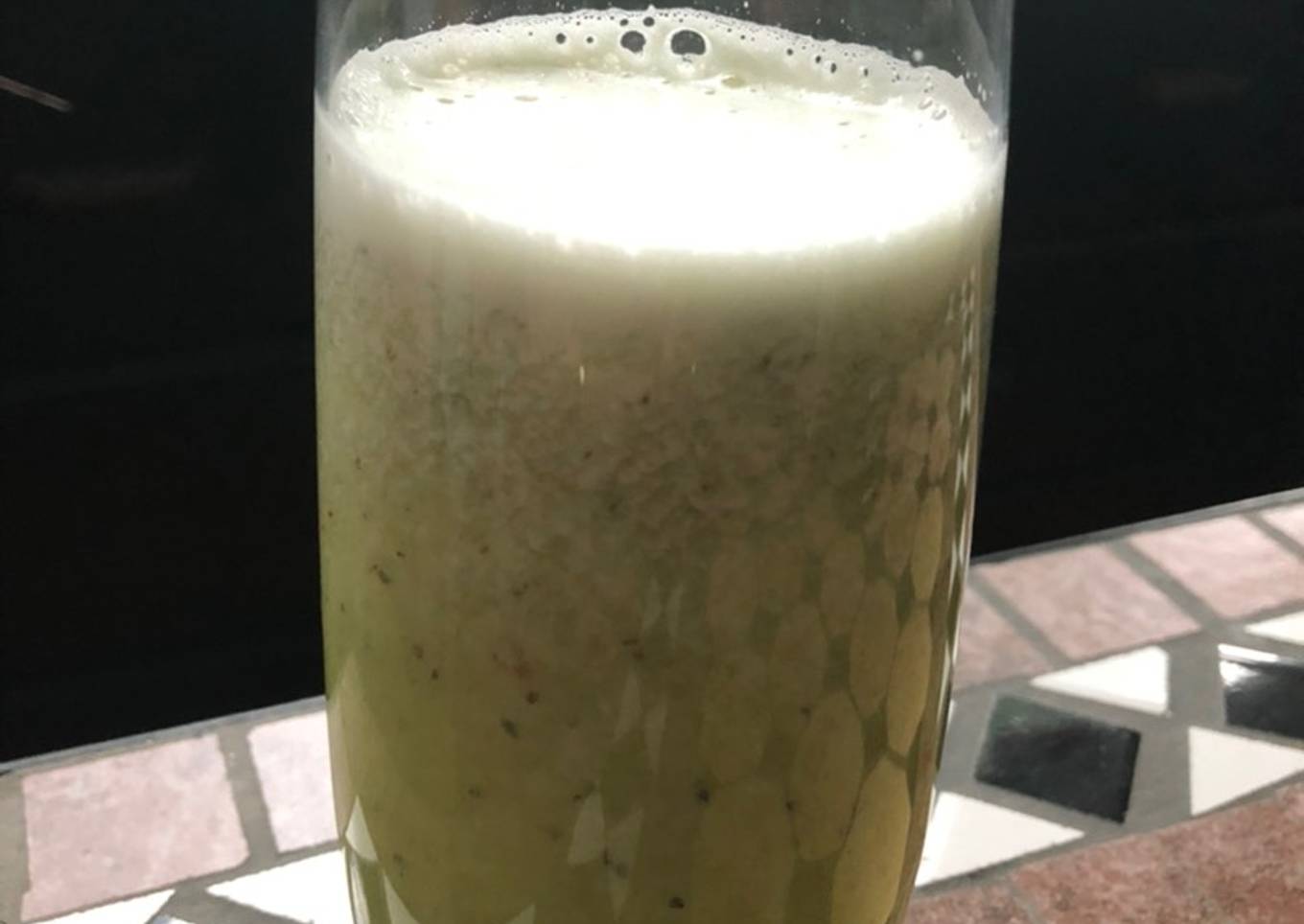 Agua de tuna con chía