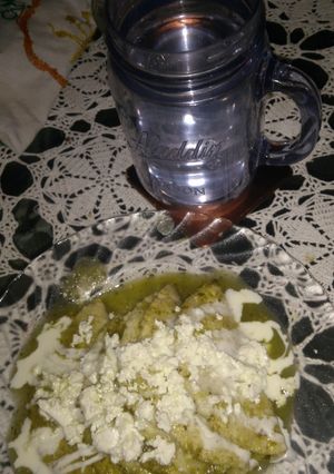 Una foto de Enchiladas verdes