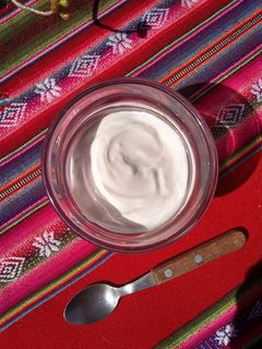 Una foto de Yogur casero