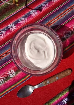 Una foto de Yogur casero