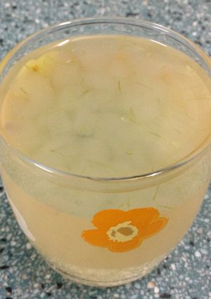 Hình của món Nha đam đường phèn.