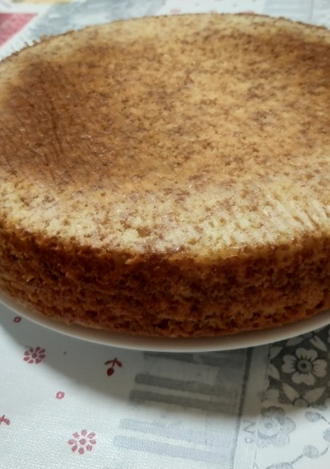 Una foto de Bizcocho de yogur griego