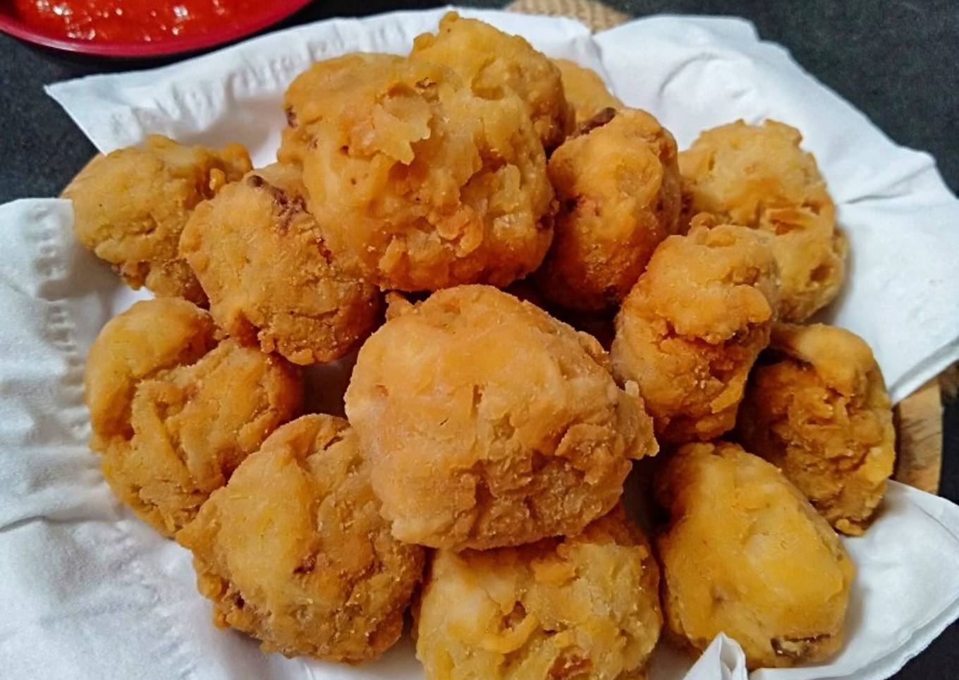 Bola-bola bihun ayam