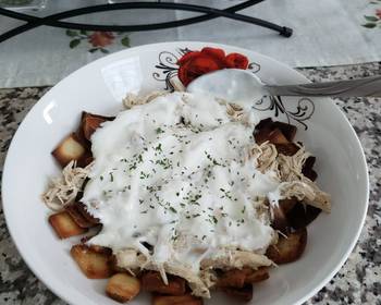 Unique Cuisine Chicken fatteh  Delicious Simple