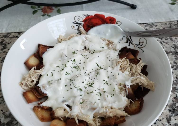 Recipe: Delicious Chicken fatteh ๐ Recipe: Delicious Chicken fatteh ๐