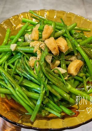 Hình của món Rau Muống Xào Chao.