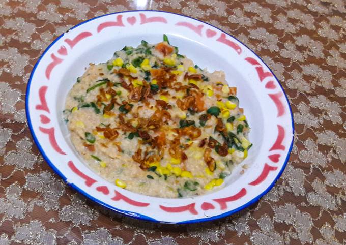 Bagaimana Membuat Bubur Menado Oatmeal, Enak