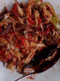 Foto resep Tongkol suwir sambel terasi