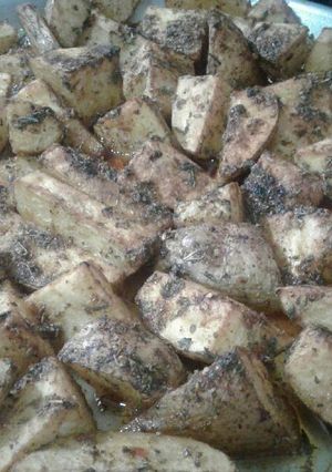 Una foto de Papas bravas