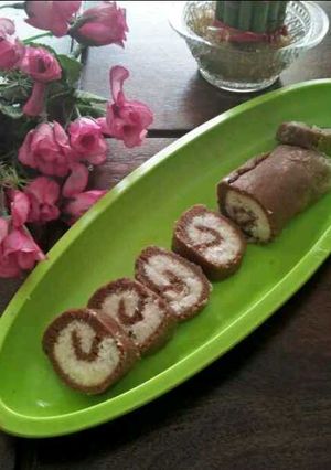 সুইস রোল (swiss roll recipe in Bengali) রেসিপির প্রধান ছবি