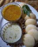Idli sambhar