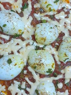 صورة لوصفة البيض التُركي على اُصولو 🍳👌🏻