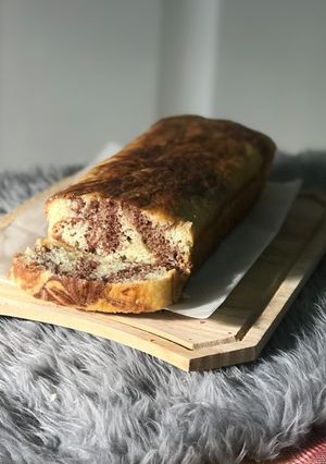 صورة لوصفة كيكة النسكافيه والشوكولاته 😋