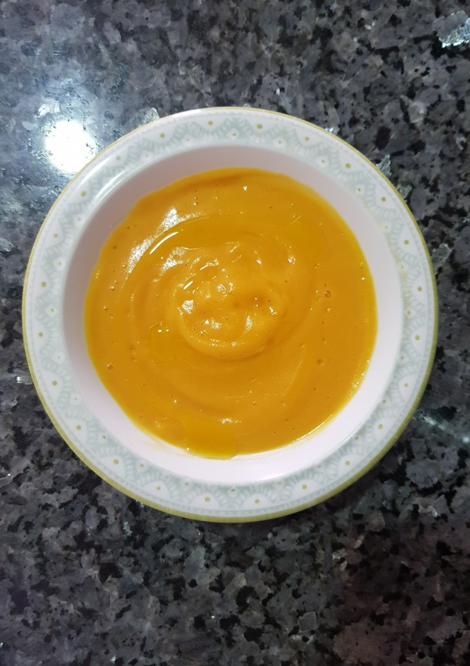Una foto de Puré de merluza bebé