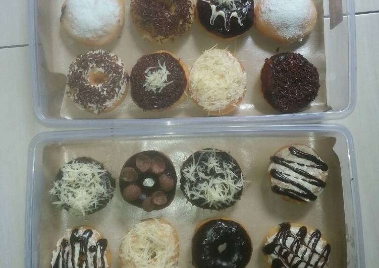 Langkah Mudah untuk Menyiapkan Donat kentang menul, Bisa Manjain Lidah