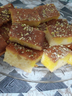 عکسی از دستور کیک باقلوا خوشمزه
