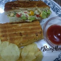 A picture of Panini Grill Sandwich.