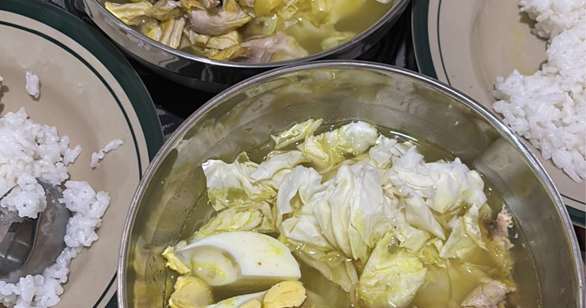 Soto ayam ramah pemula (porsi personal) #MasakHariIni