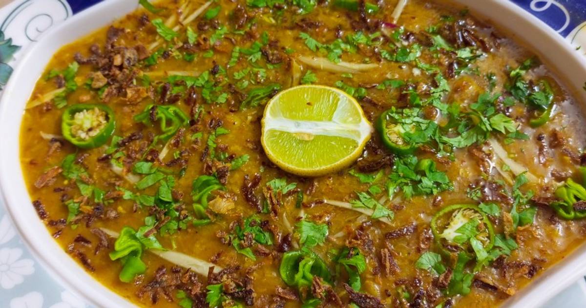 Degi Beef Haleem Recipe by Iqra Farrukh Cookpad