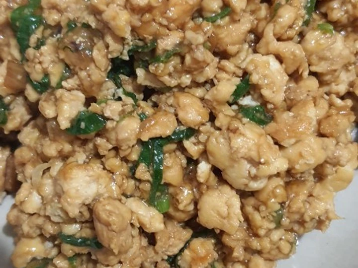 Cara Gampang Membikin Resep 44. Ayam Kecap (isian bakpao) yang Sempurna Anti Ribet, Sempurna