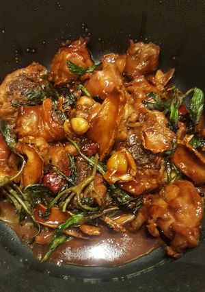 三杯雞 的食譜成品照片