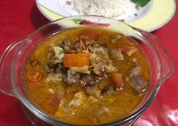 Tongseng sapi favorit keluarga