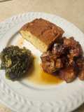 Brad's maple bourbon glazed smoked pork belly