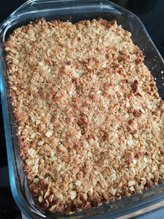 Foto de Crumble de Maçã e Aveia