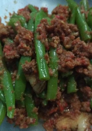 Foto resep Tumis buncis ebi