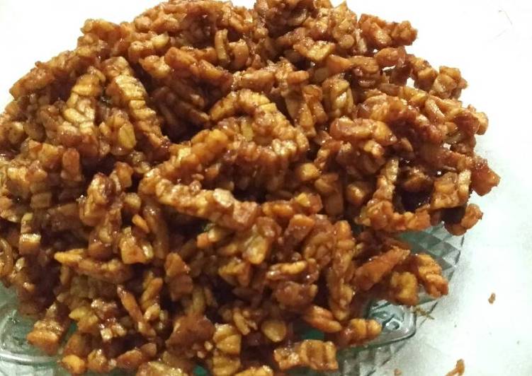 Tempe goreng kering