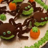 Tarantula whoopie pie #halloween