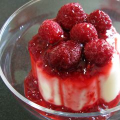 A picture of Panna Cotta.