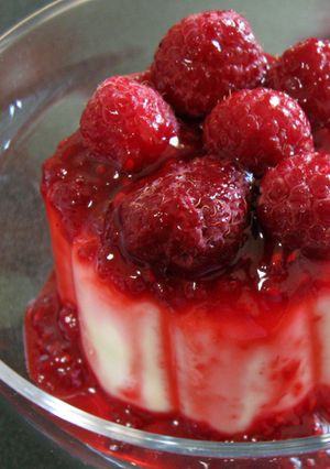 A picture of Panna Cotta.