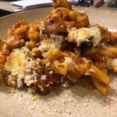 A picture of Parmigiana Pasta Bake.