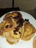 Panquecas de avena y banana