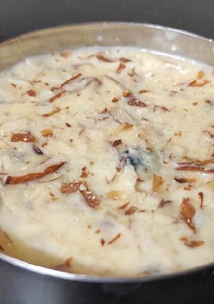 A picture of Makhana kheer.