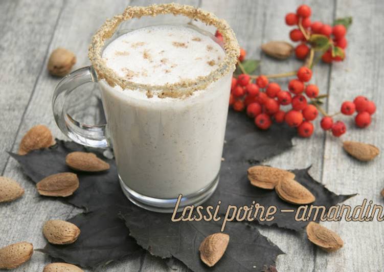 Recette: Lassi poire-amandine