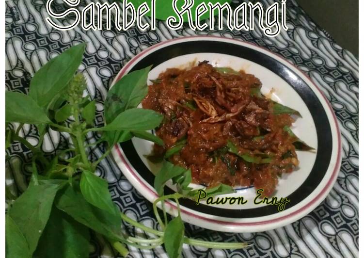 Resep Sambel Kemangi Anti Gagal