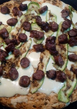 Una foto de Pizza de mi marido