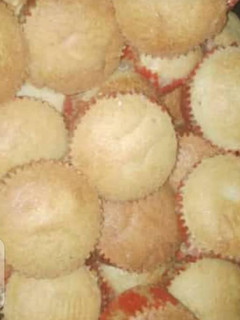 Vanilla cup cake ainihin hoton girkin