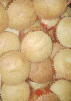Vanilla cup cake ainihin hoton girkin