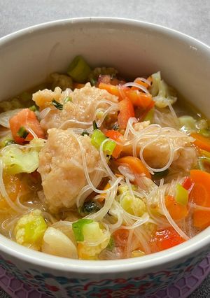 Foto resep Sup Bola Udang