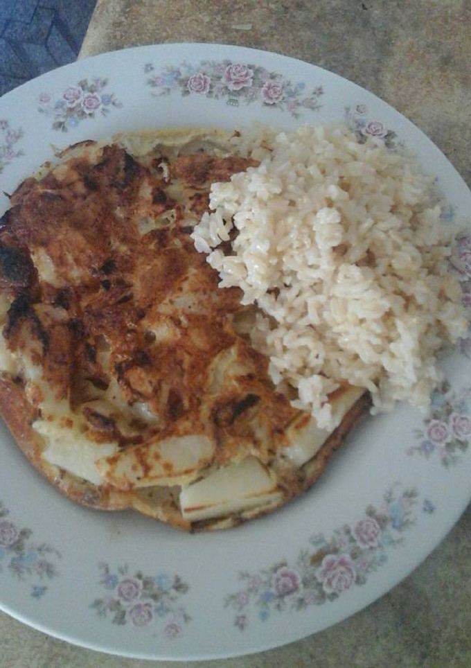 Una foto de Tortilla de papa saludable 🌿🍴