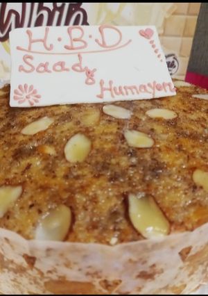 A picture of Almond cake 🎂.