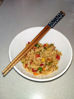 Una foto de Arroz oriental